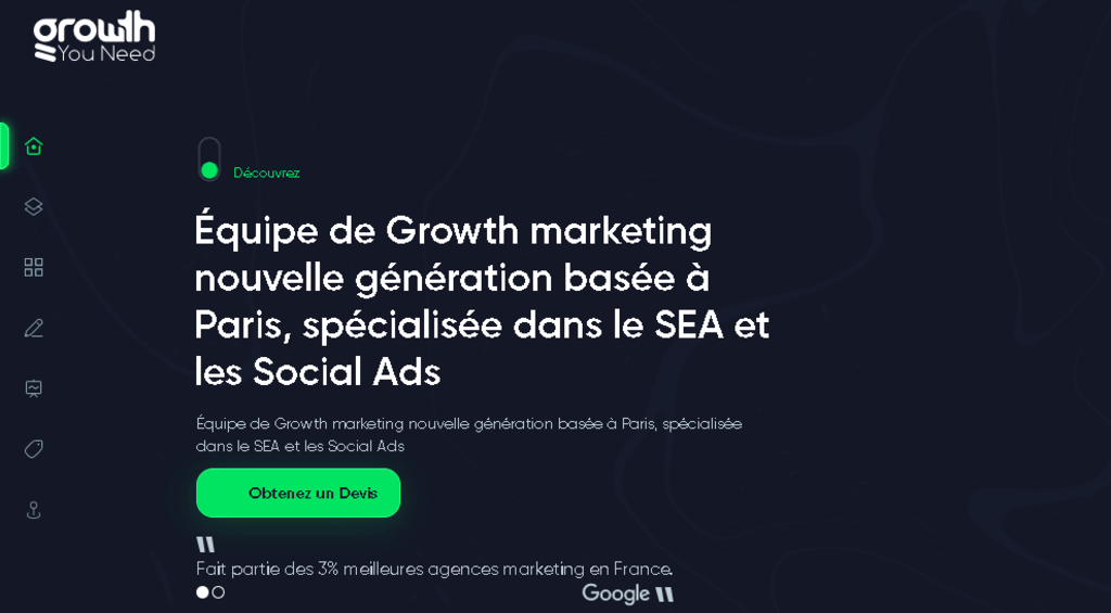  GrowthYouNeed - Agences Web à Paris