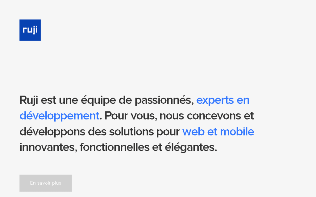  Ruji - Agences Web à Paris